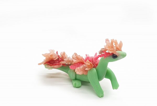 polymer clay dragon figurine for sale