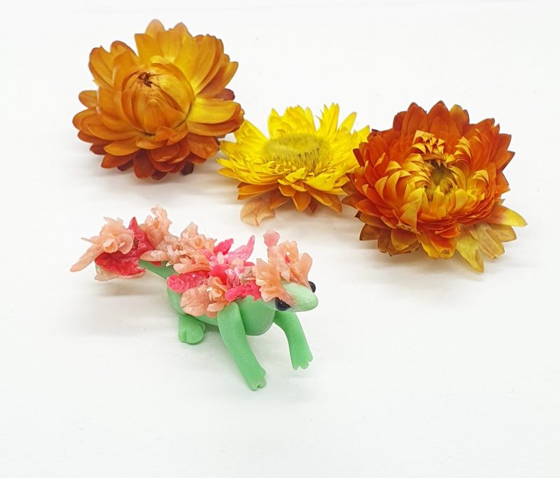 polymer clay dragon figurine for sale