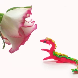 polymer clay dragon figurine for sale
