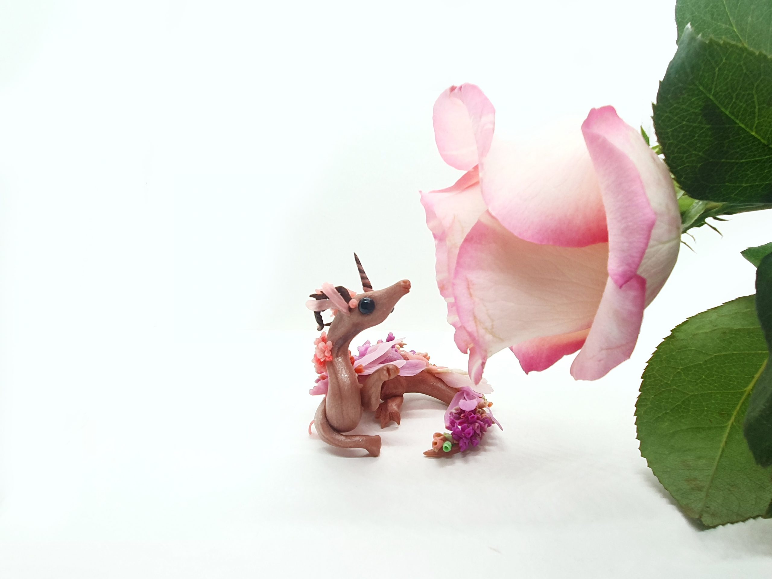 Miniature Art Dragon Sculpture