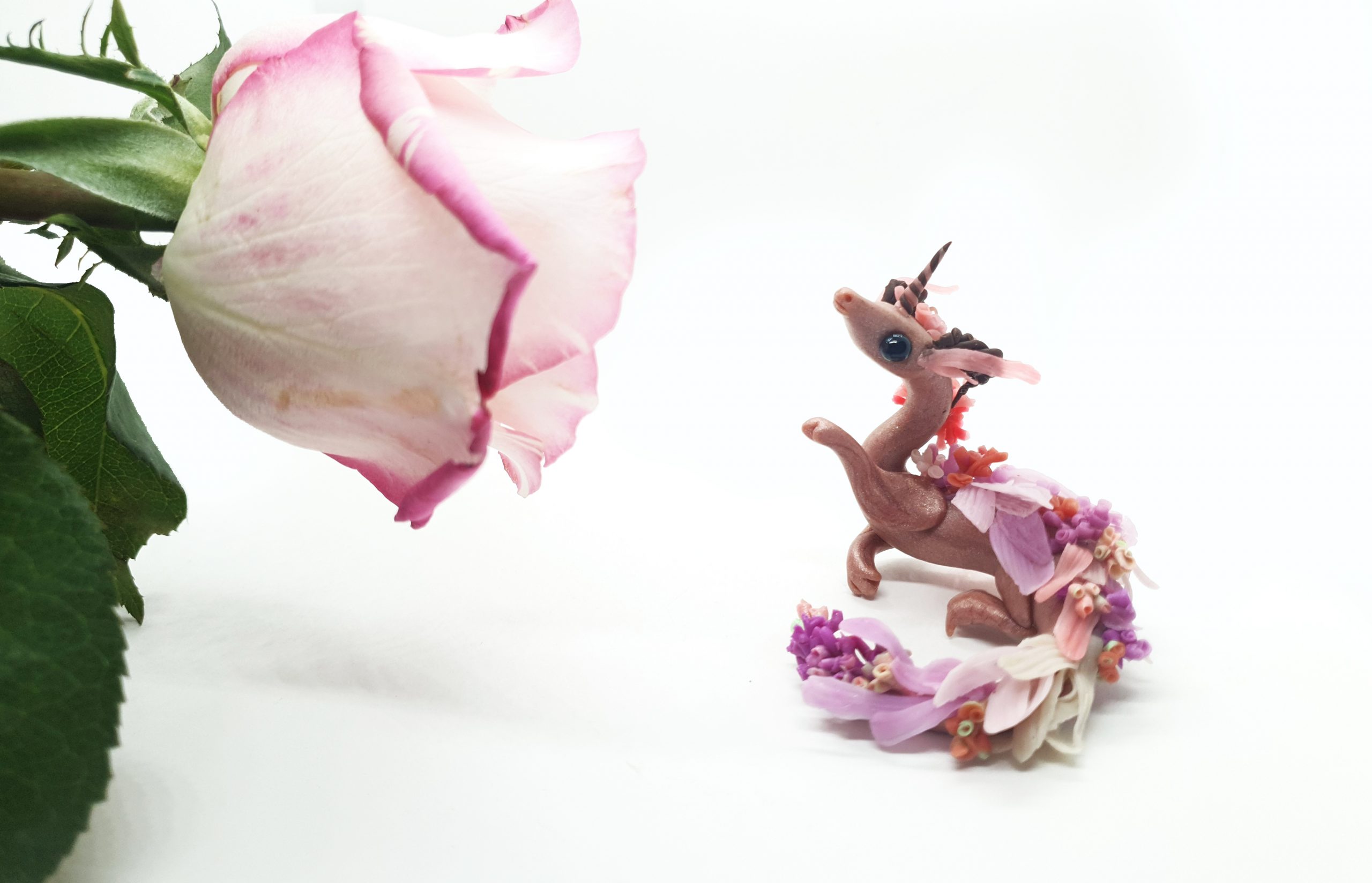 Miniature Art Dragon Sculpture