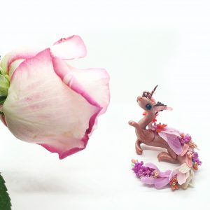 Miniature Art Dragon Sculpture