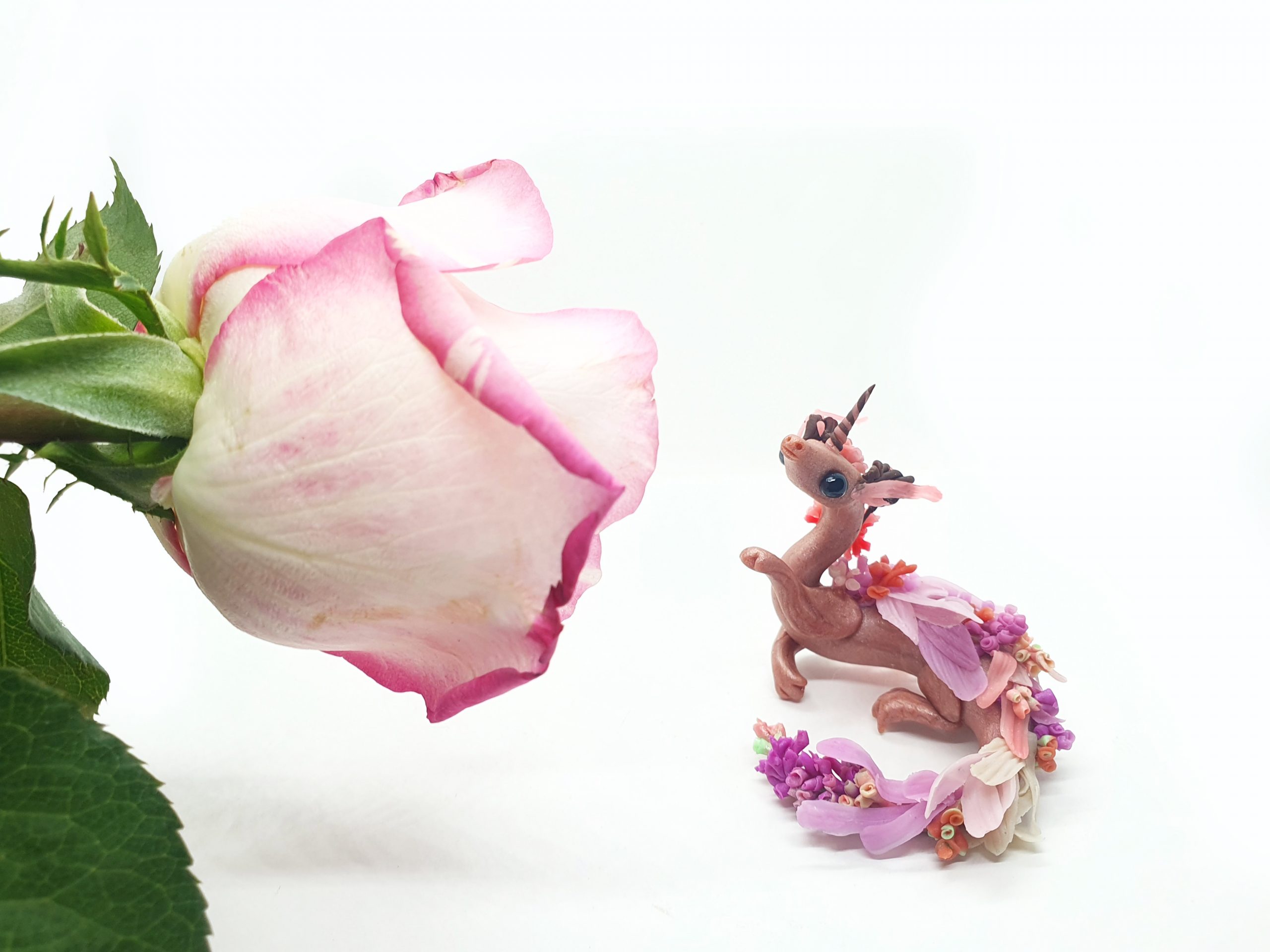 Miniature Art Dragon Sculpture