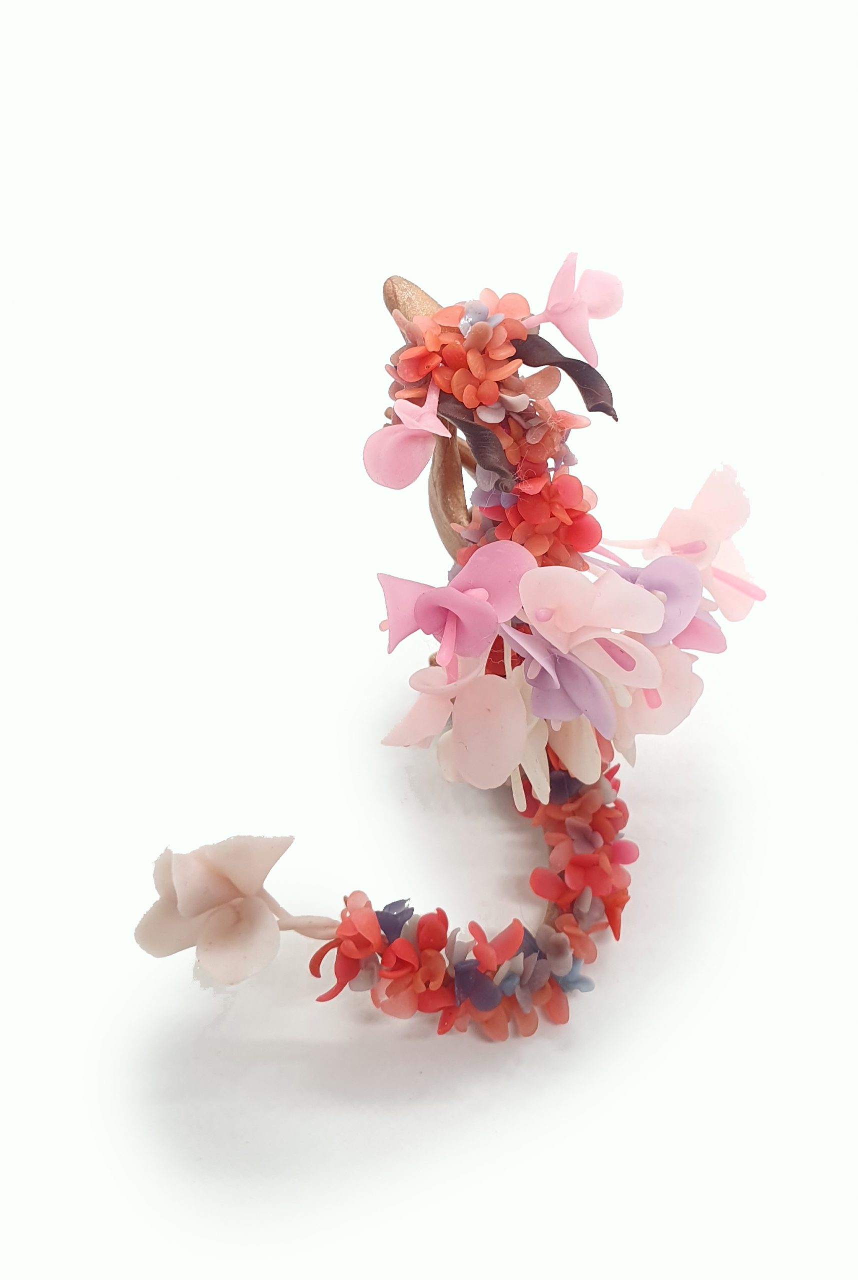 Blossom The Miniature Polymer Clay Dragon Sculpture - Image 7