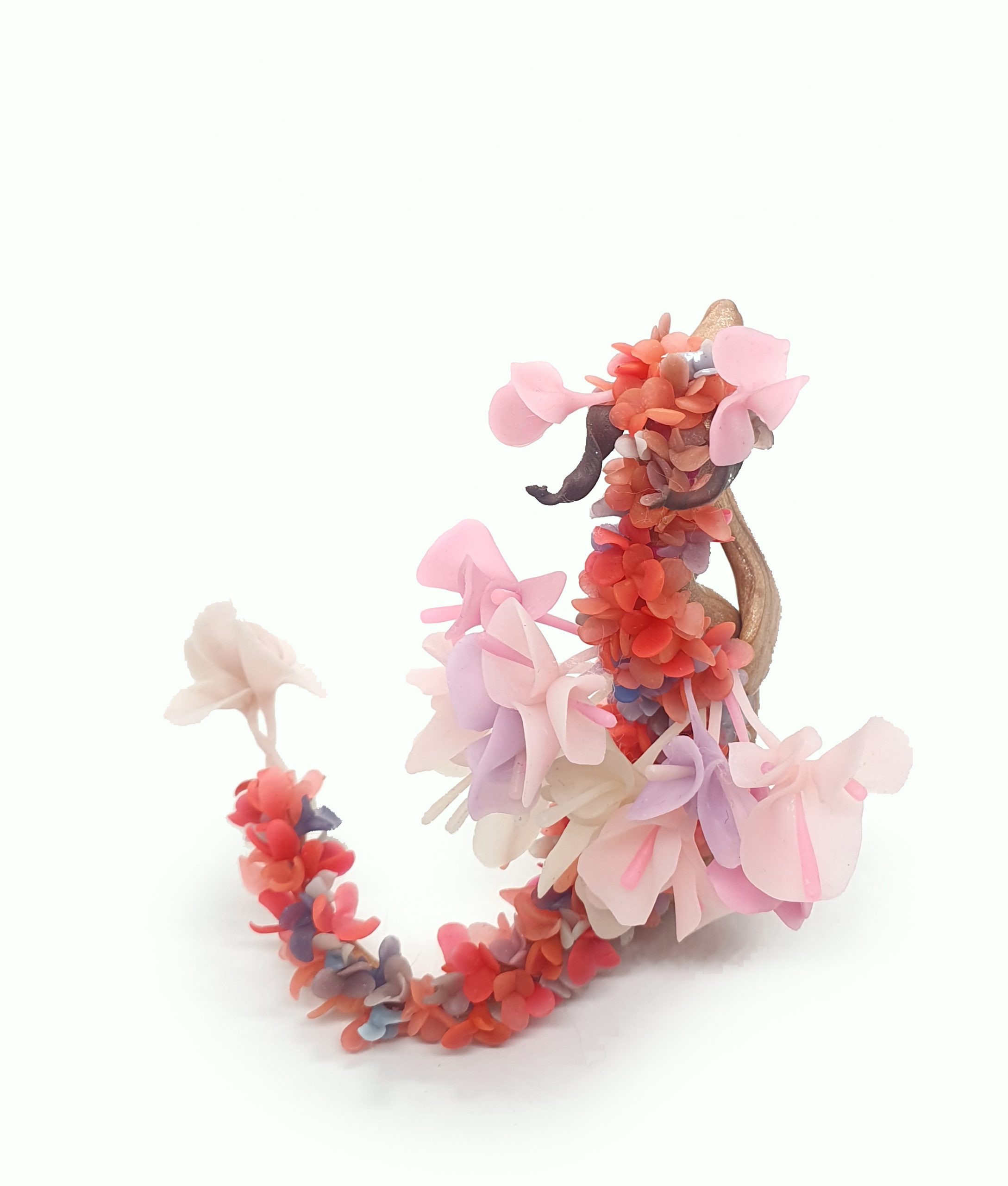 Blossom The Miniature Polymer Clay Dragon Sculpture - Image 6