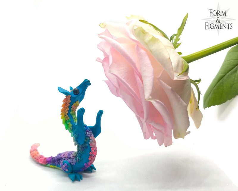 miniature dragon figurines